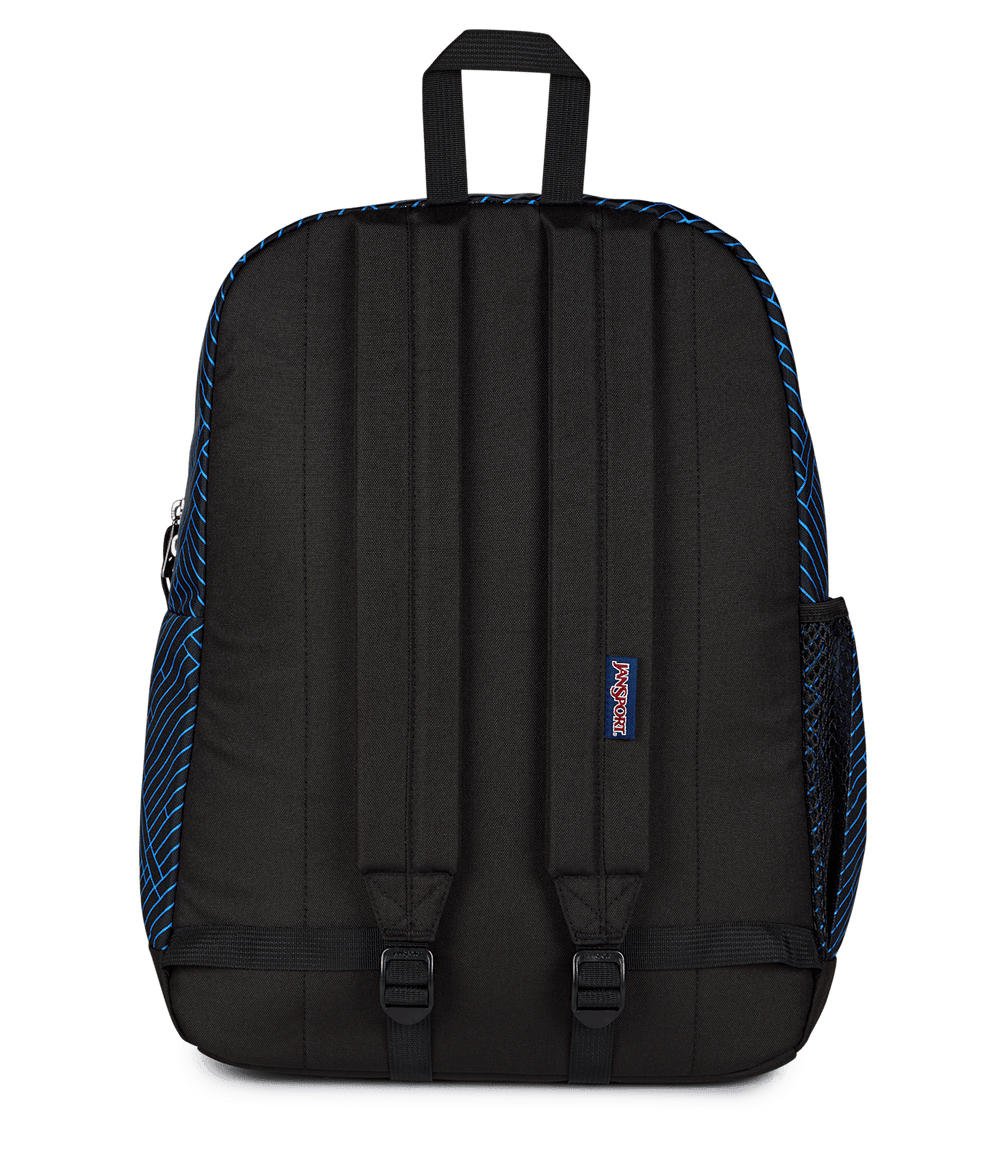 Jansport Cross Town Plus Team Stripes Black - Back