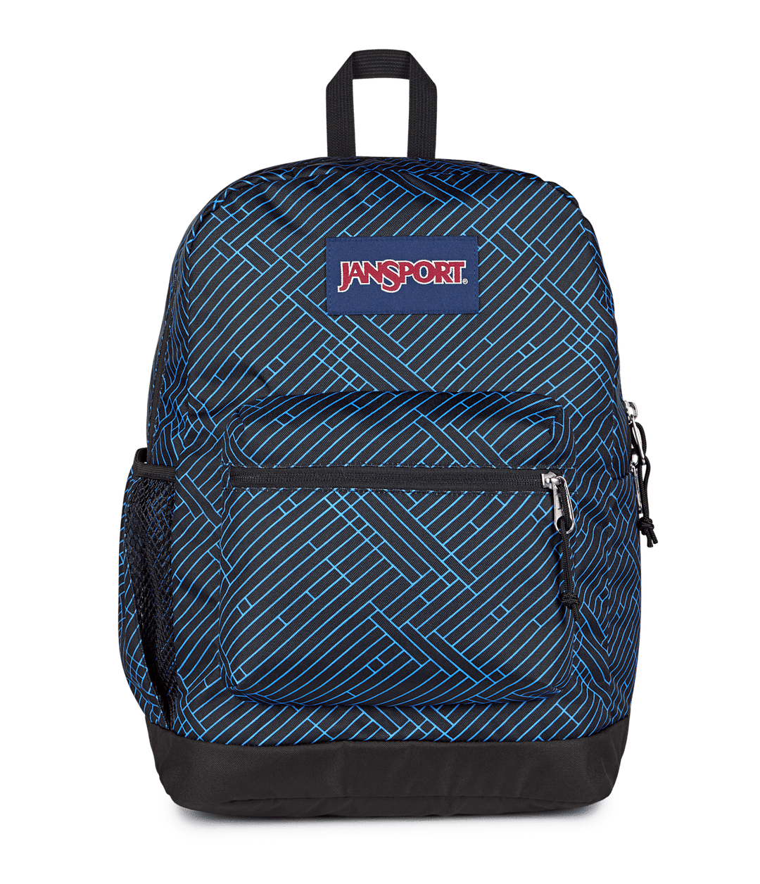 Jansport Cross Town Plus Team Stripes Black - Front