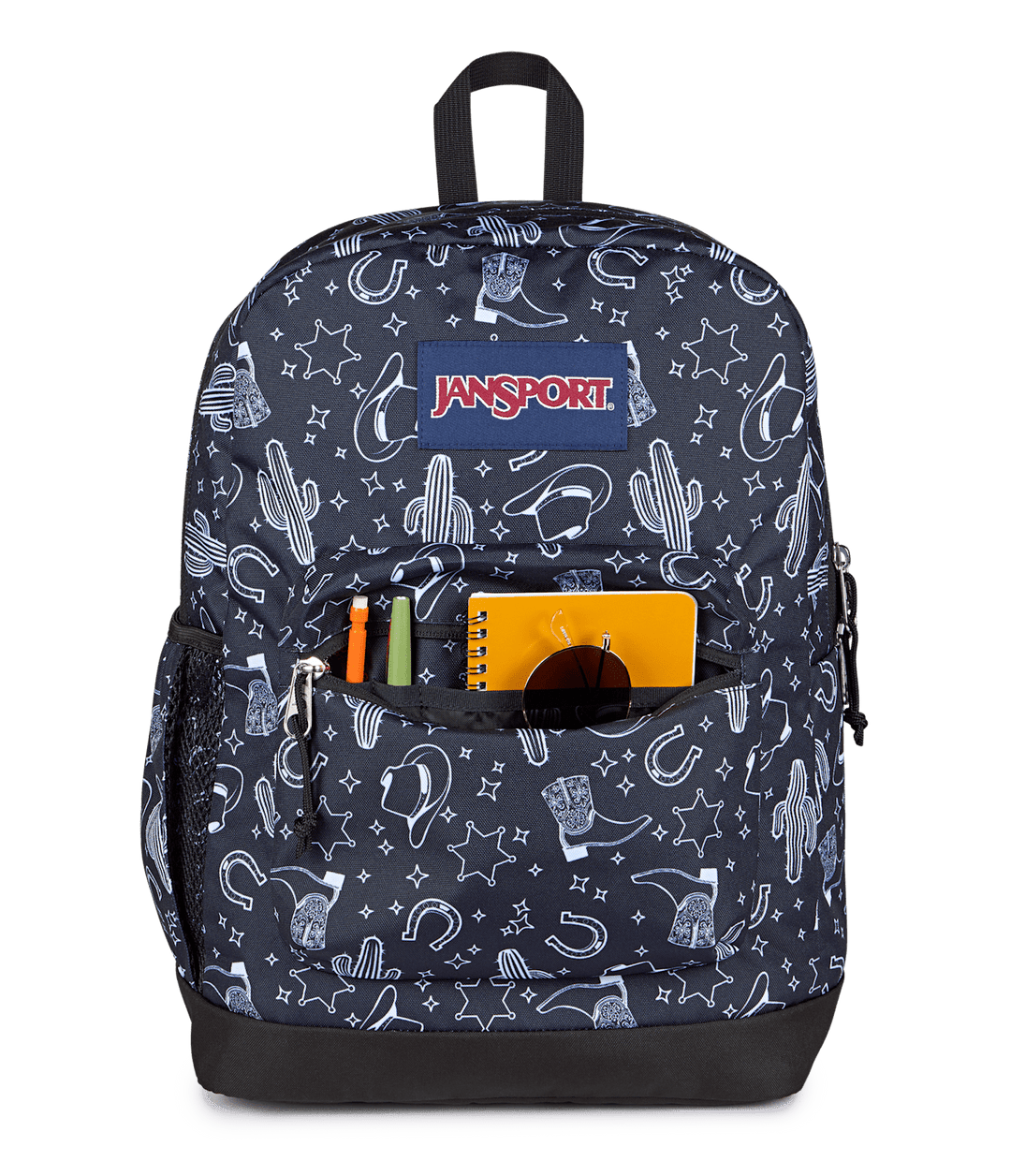 Jansport Cross Town Plus Wildest West Escape Black - Det3