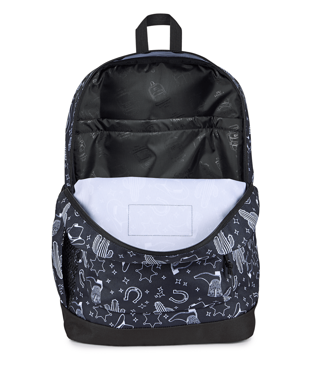 Jansport Cross Town Plus Wildest West Escape Black - Interior