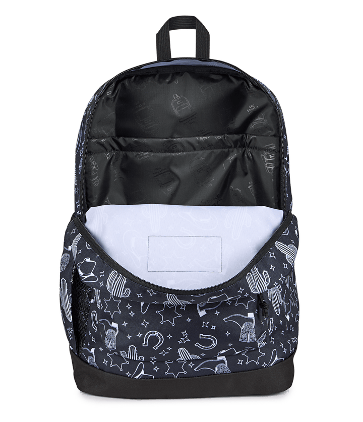 Jansport Cross Town Plus Wildest West Escape Black - Interior