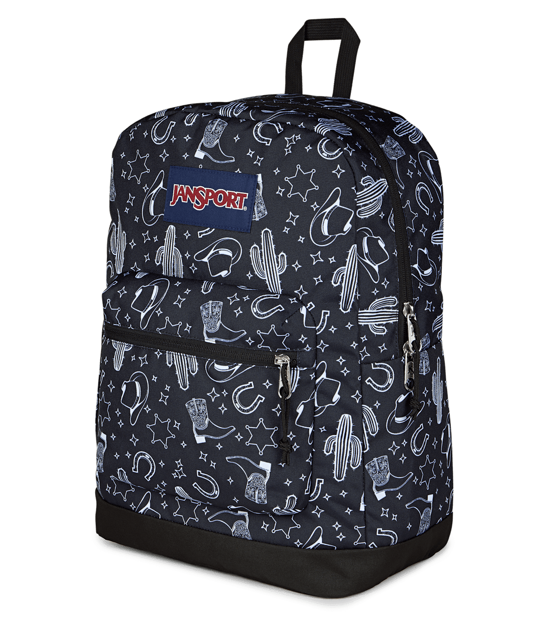 Jansport Cross Town Plus Wildest West Escape Black - Side
