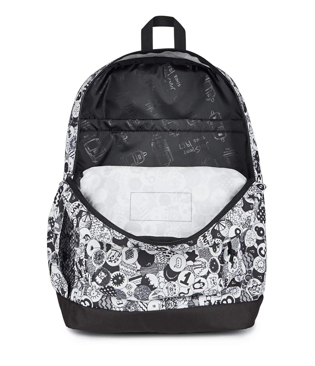 Jansport Cross Town Plus Doodle Dots - Interior
