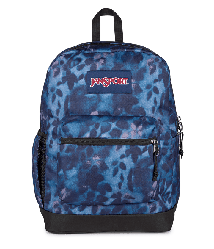 Jansport Cross Town Plus Ghostly Florals Navy - Front