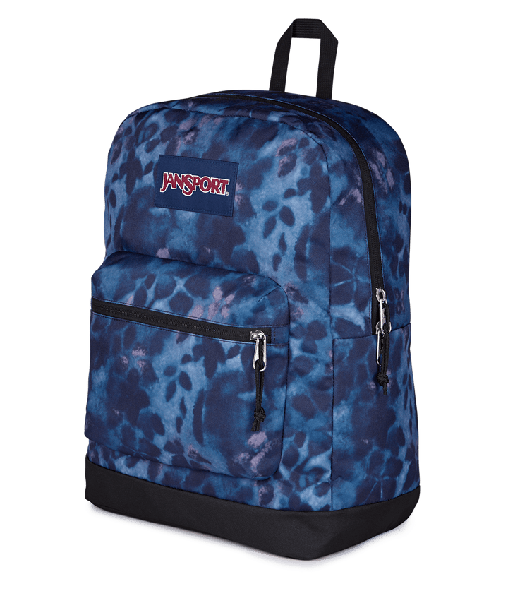 Jansport Cross Town Plus Ghostly Florals Navy - Side