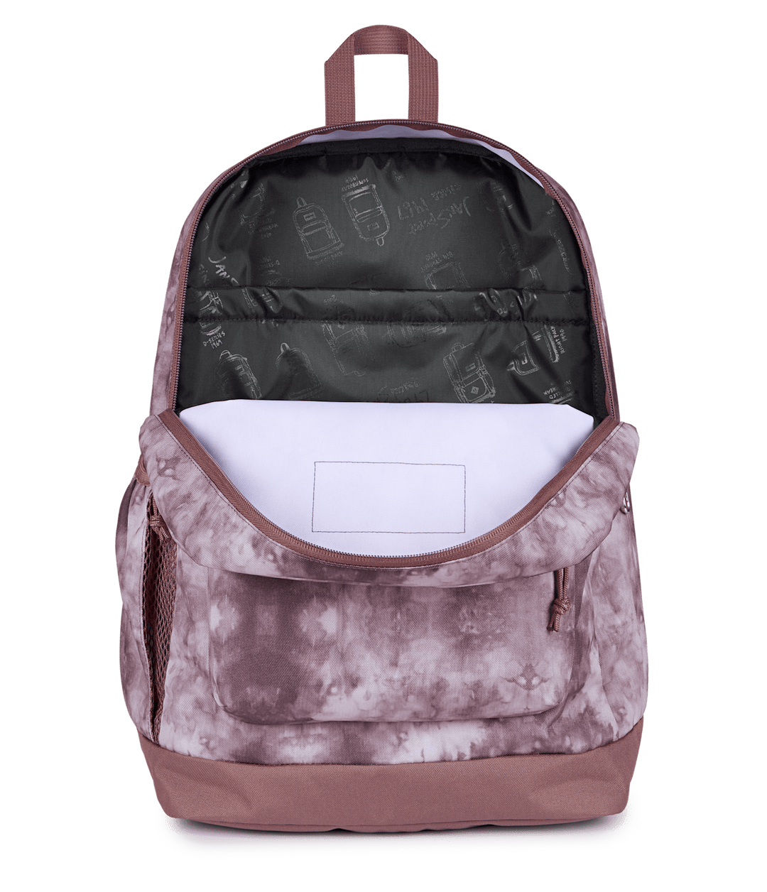 Jansport Cross Town Plus Ice Dye Mahogany Haze - Interior