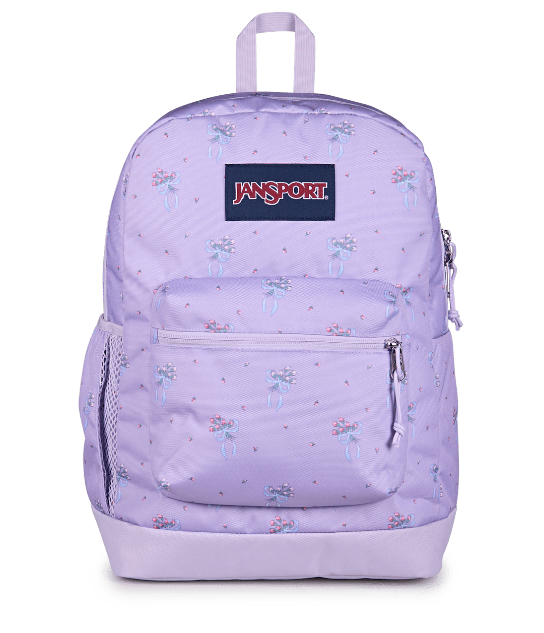 Jansport Cross Town Plus Pastel Petals Lilac - Front