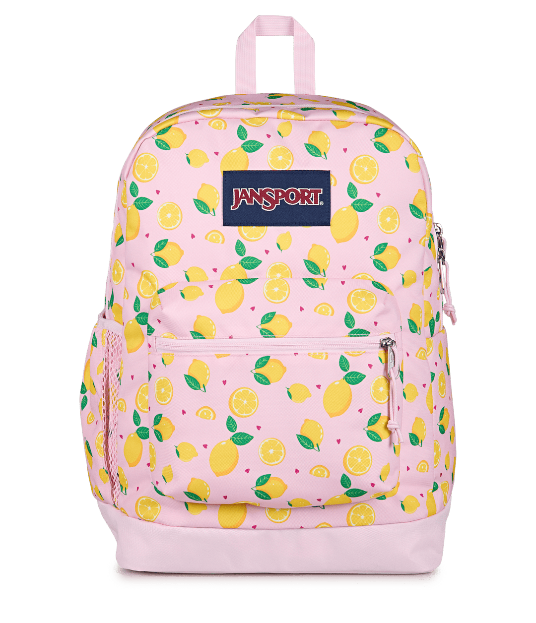 Jansport Cross Town Plus Lemonade Stand Pink Ice - Front