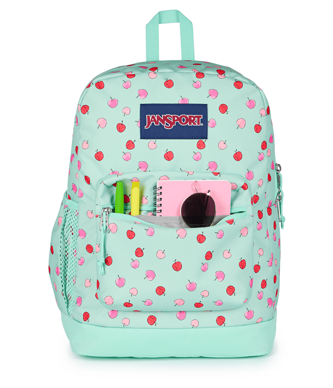 Jansport Cross Town Plus Apple Orchard Magic Mint - Det3