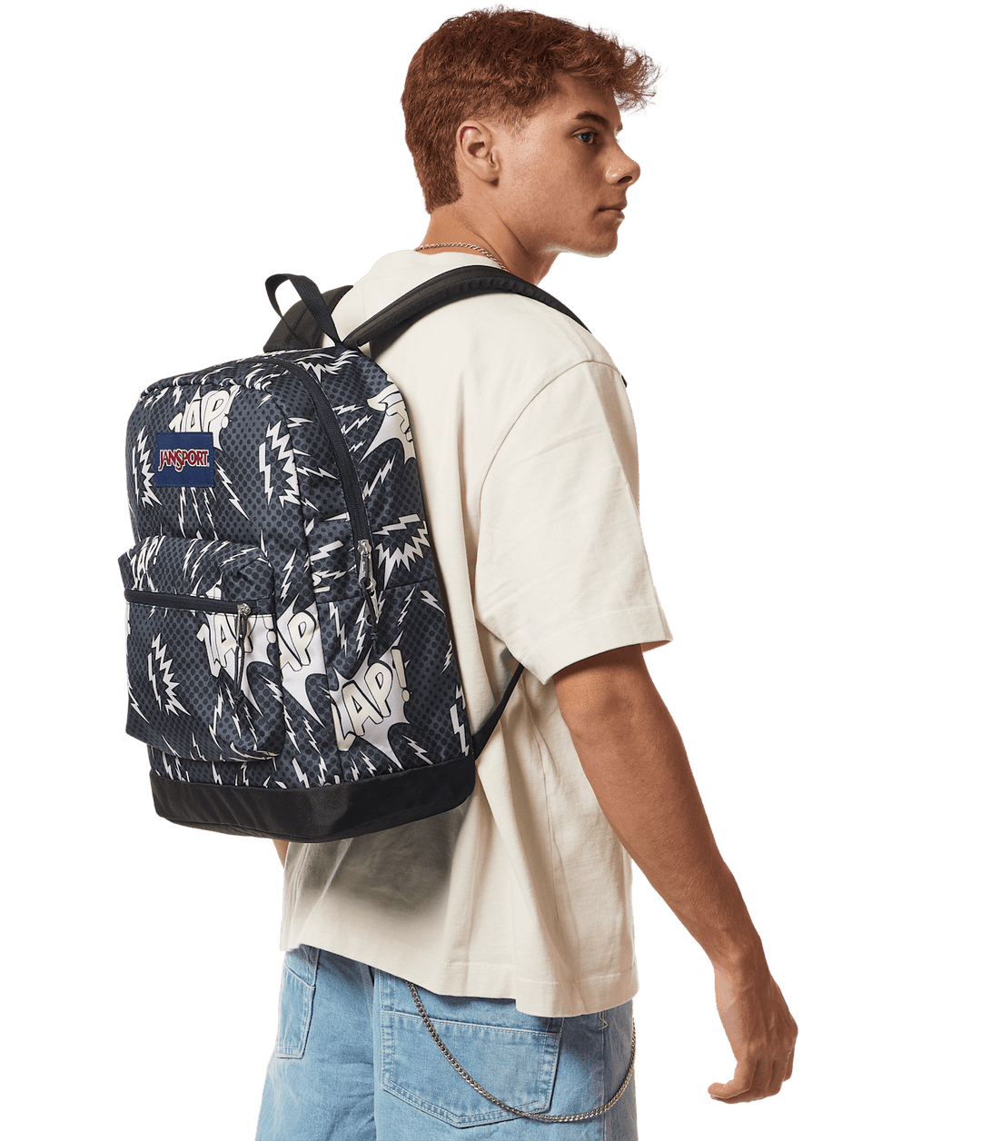Jansport Cross Town Plus High Voltage Black - Model