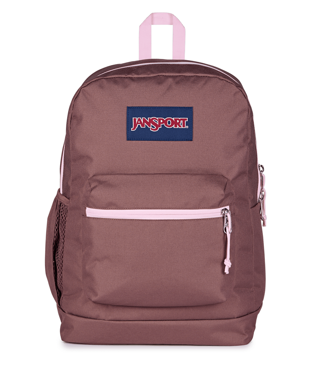 Jansport Cross Town Plus Color Blocked Mahogany Haze - Front