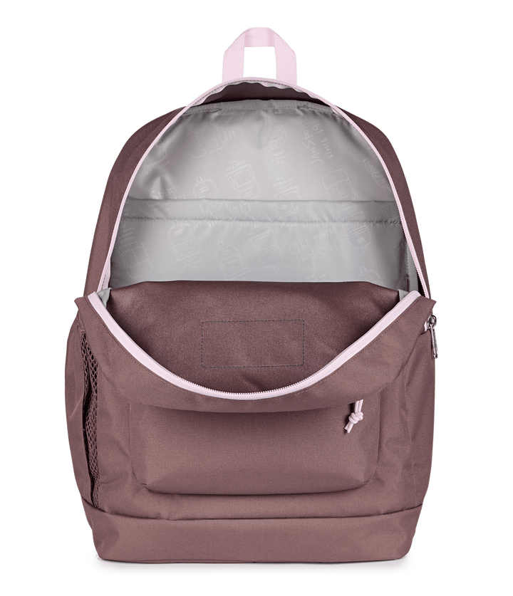 Jansport Cross Town Plus Color Blocked Mahogany Haze - Interior