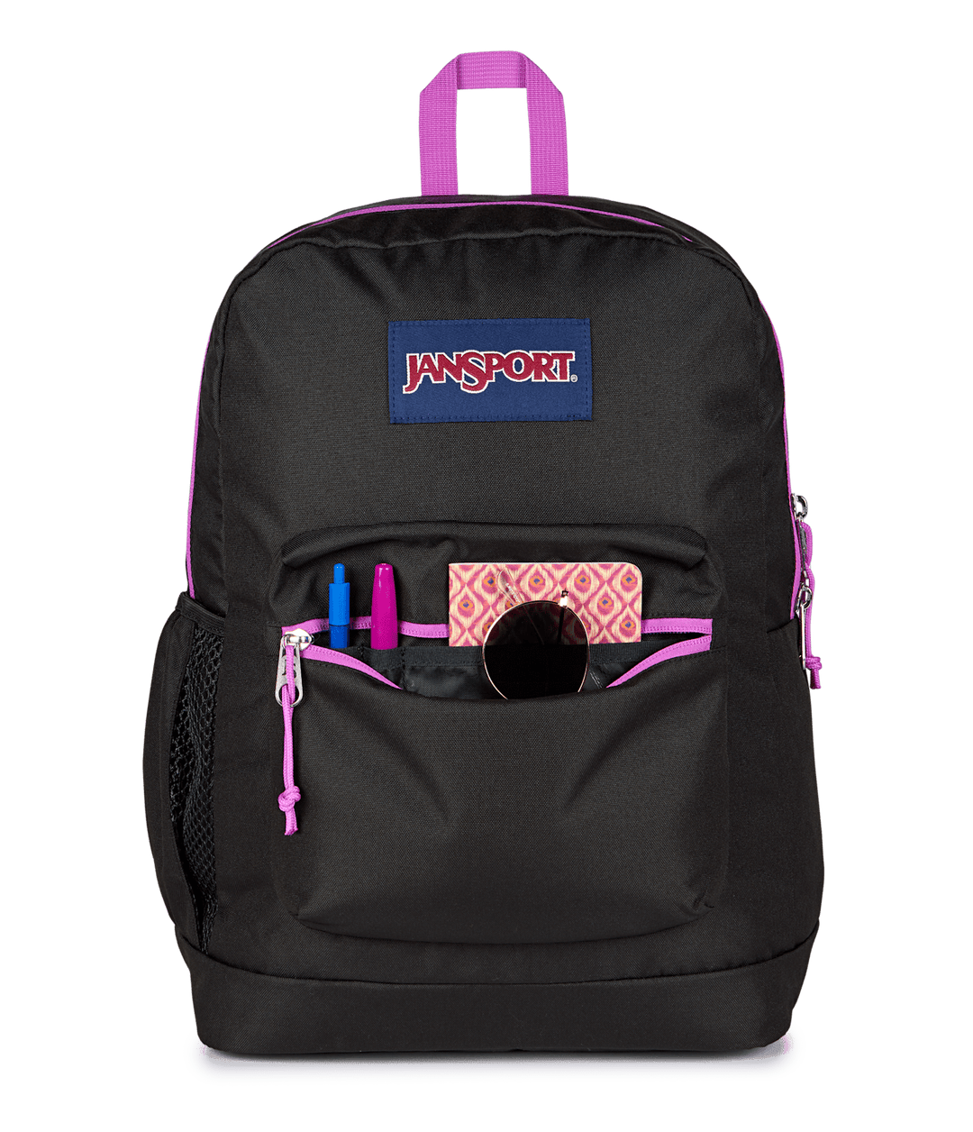 Jansport Cross Town Plus Blocked Black - Det3
