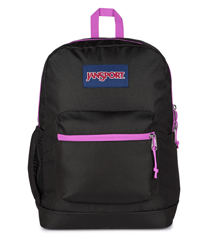 Jansport Cross Town Plus Blocked Black - Front