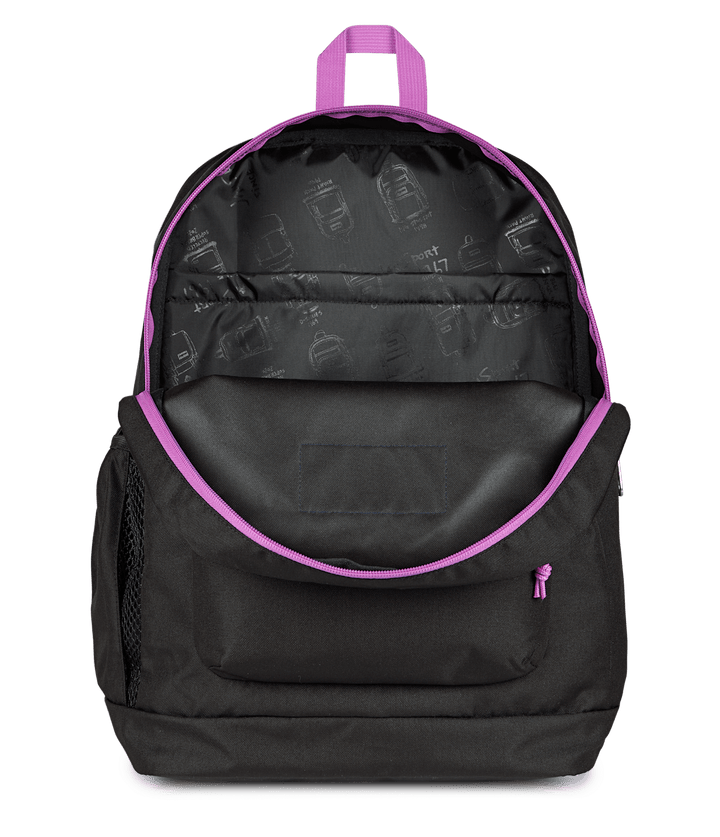 Jansport Cross Town Plus Blocked Black - Interior