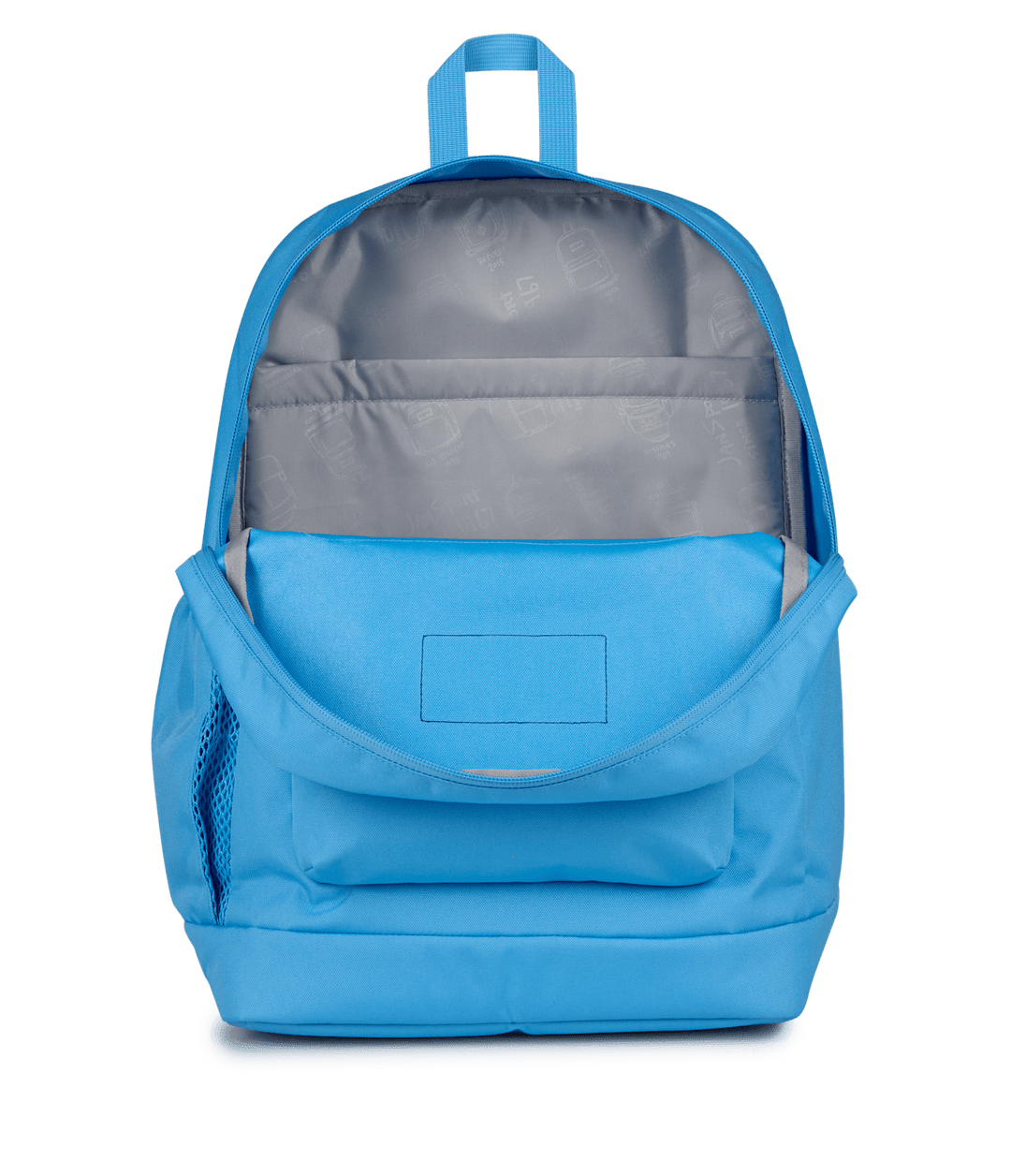 Jansport Cross Town Plus Electric Azul - Interior