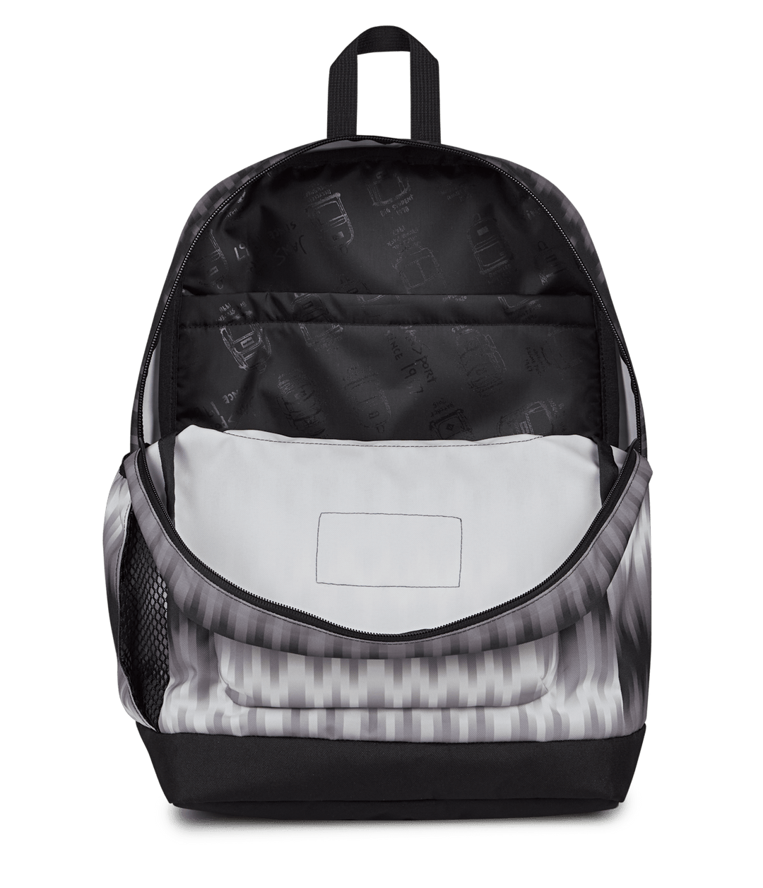 Jansport Cross Town Plus Digi Tie Dye Black - Interior