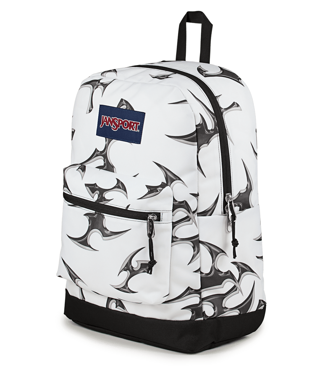 Jansport Cross Town Plus Cyber Silver White - Side