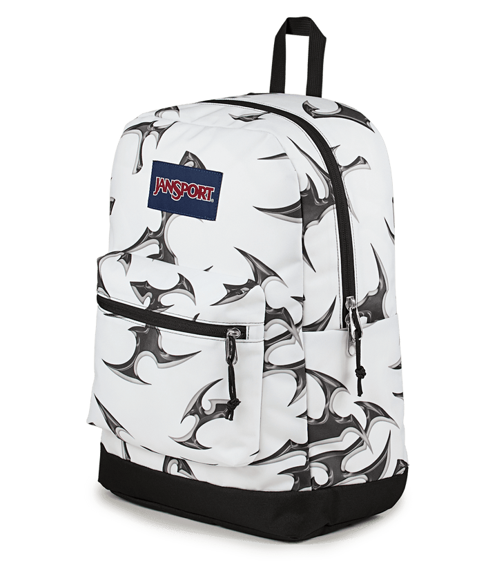 Jansport Cross Town Plus Cyber Silver White - Side