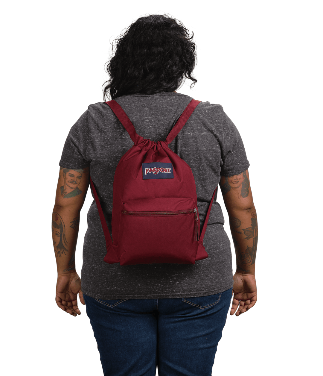 Jansport Draw Sack Russet Red - Model