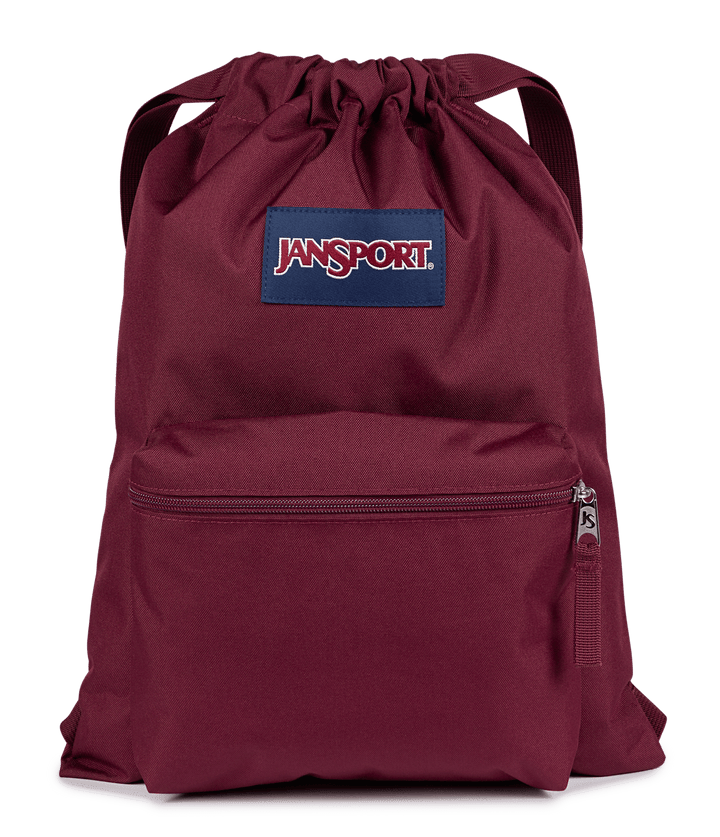 Jansport Draw Sack Cherry Lacquer - Front