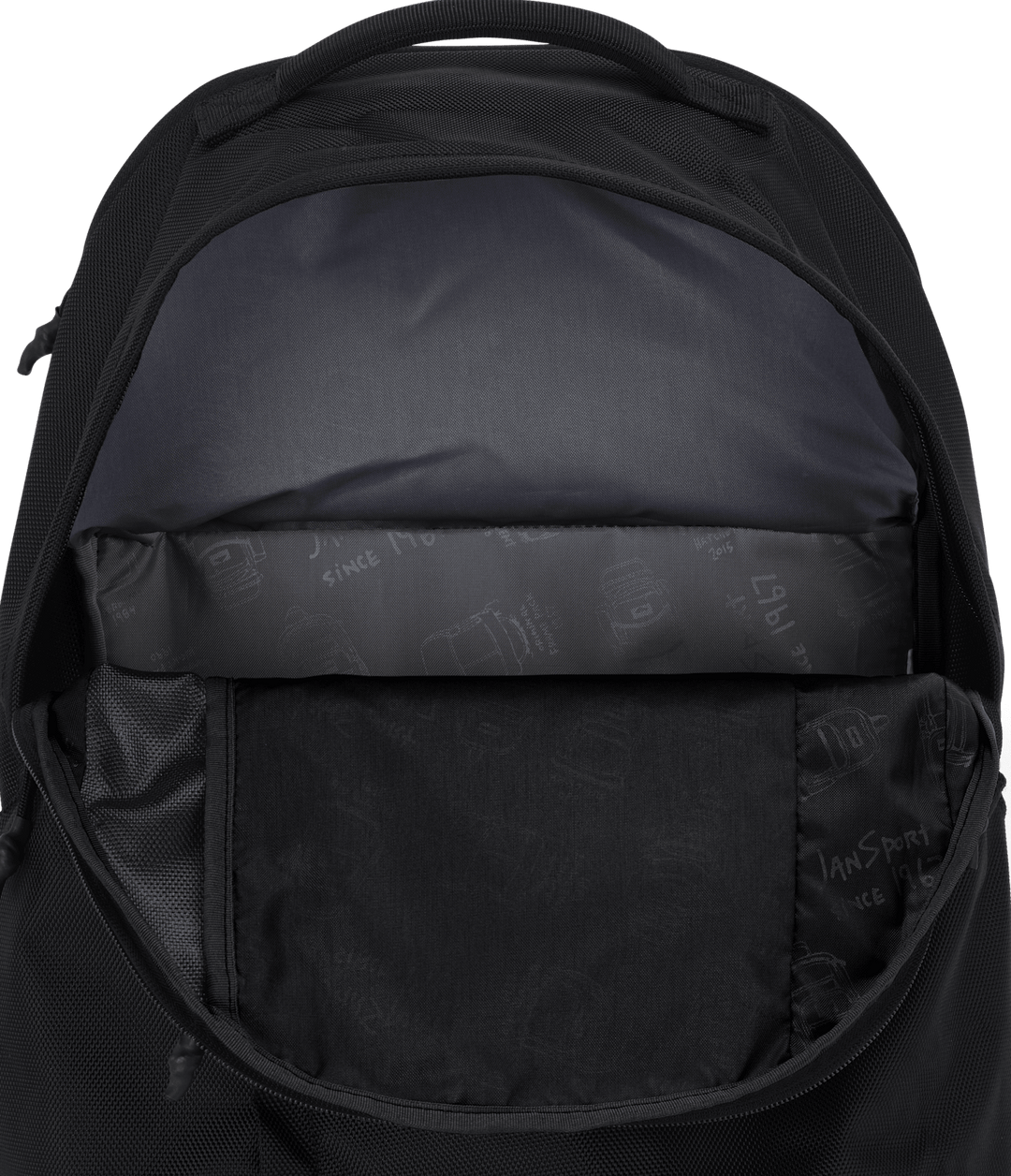 Jansport Station Pack Black - Interior
