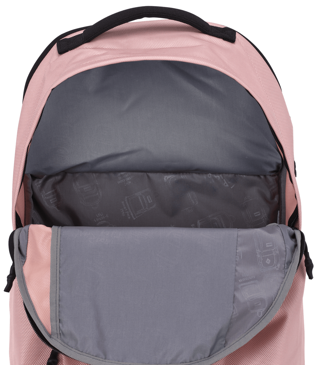 Jansport Station Pack Misty Rose - Interior