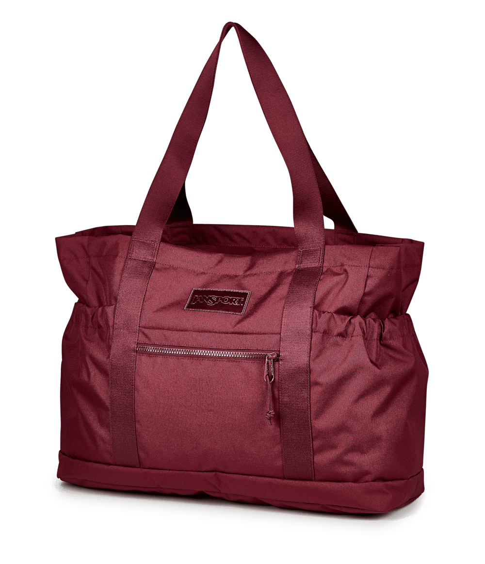 Jansport Everyday Large Tote Cherry Lacquer - Side