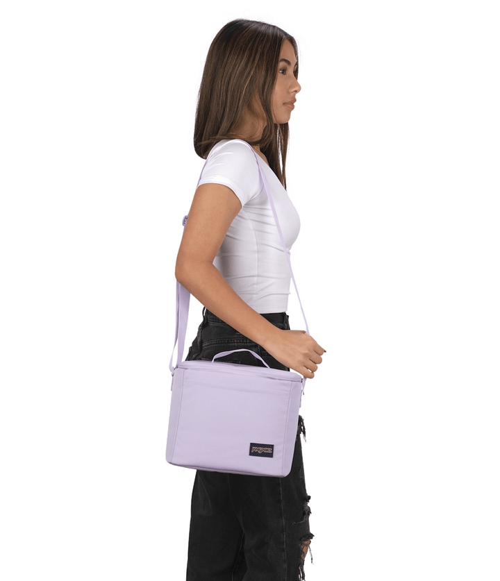 Jansport Super Snack Pastel Lilac - Model