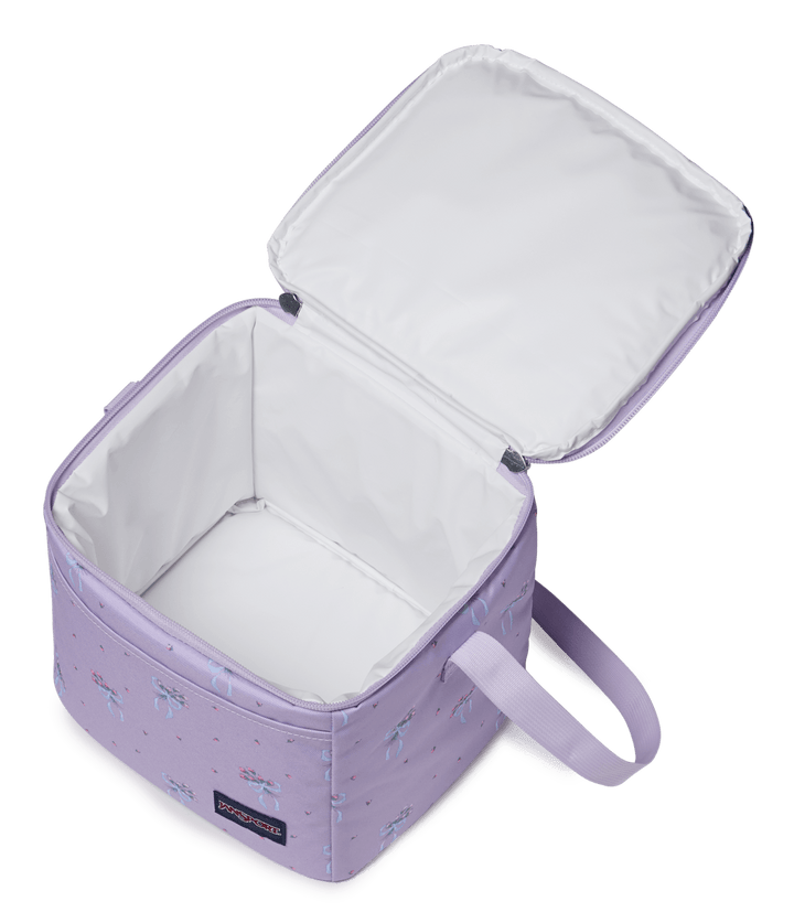 Jansport Super Snack Doodle Pastel Petals Lilac/blue/pink/green - Interior