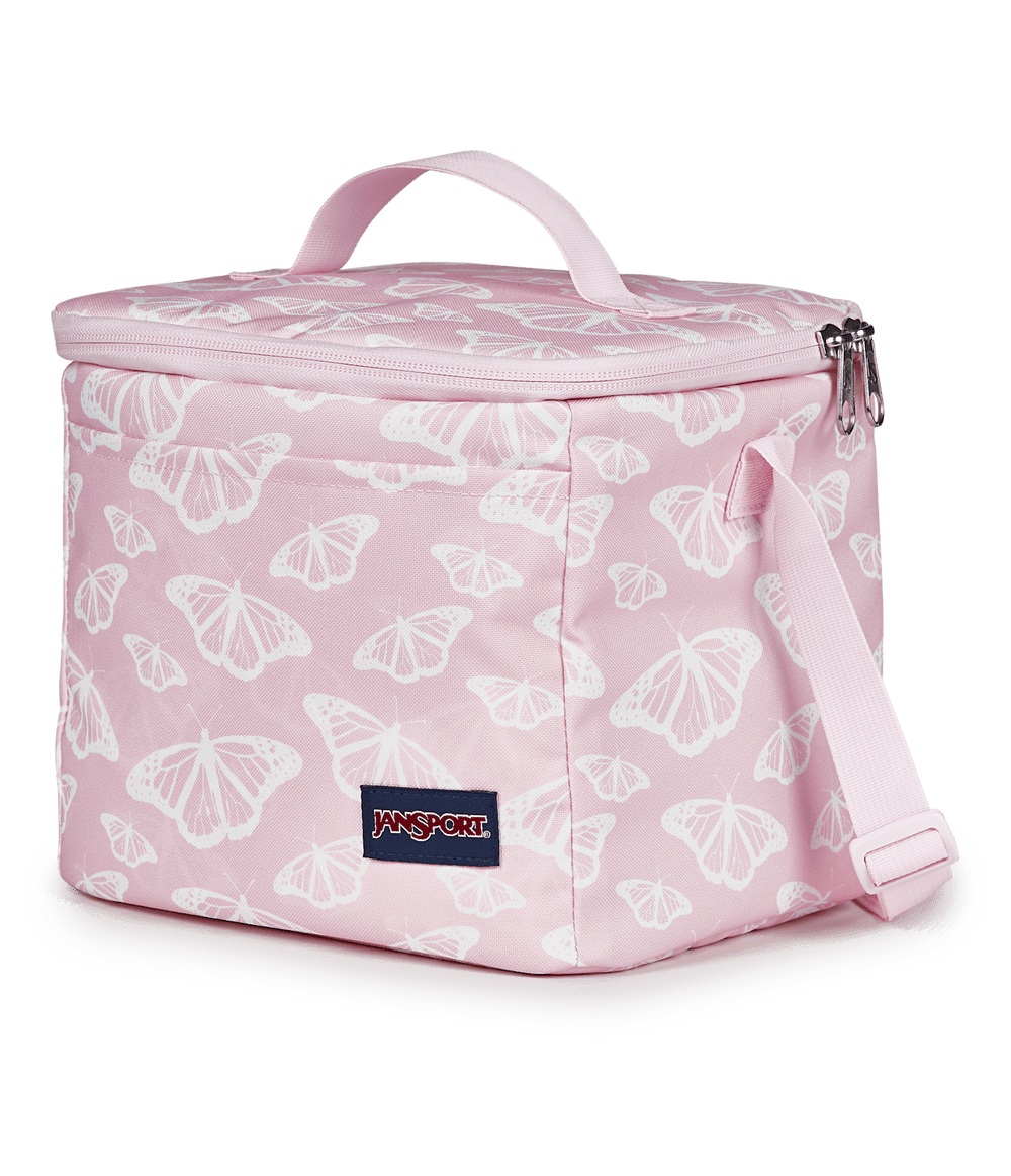 Jansport Super Snack Pink Ice White - Side