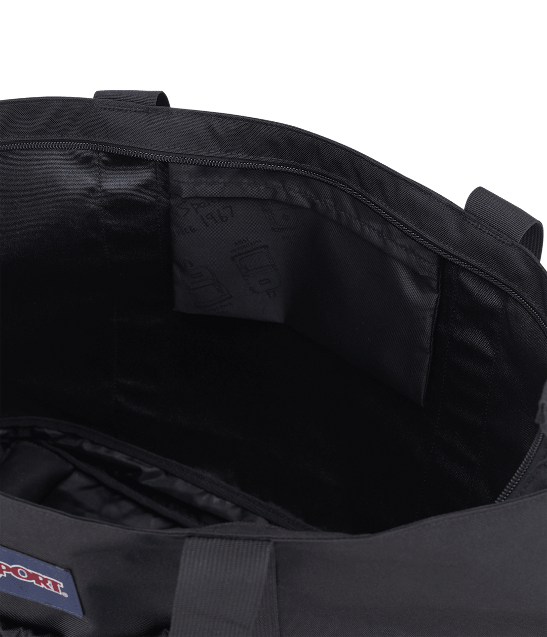 Jansport Daily Tote Black - Interior