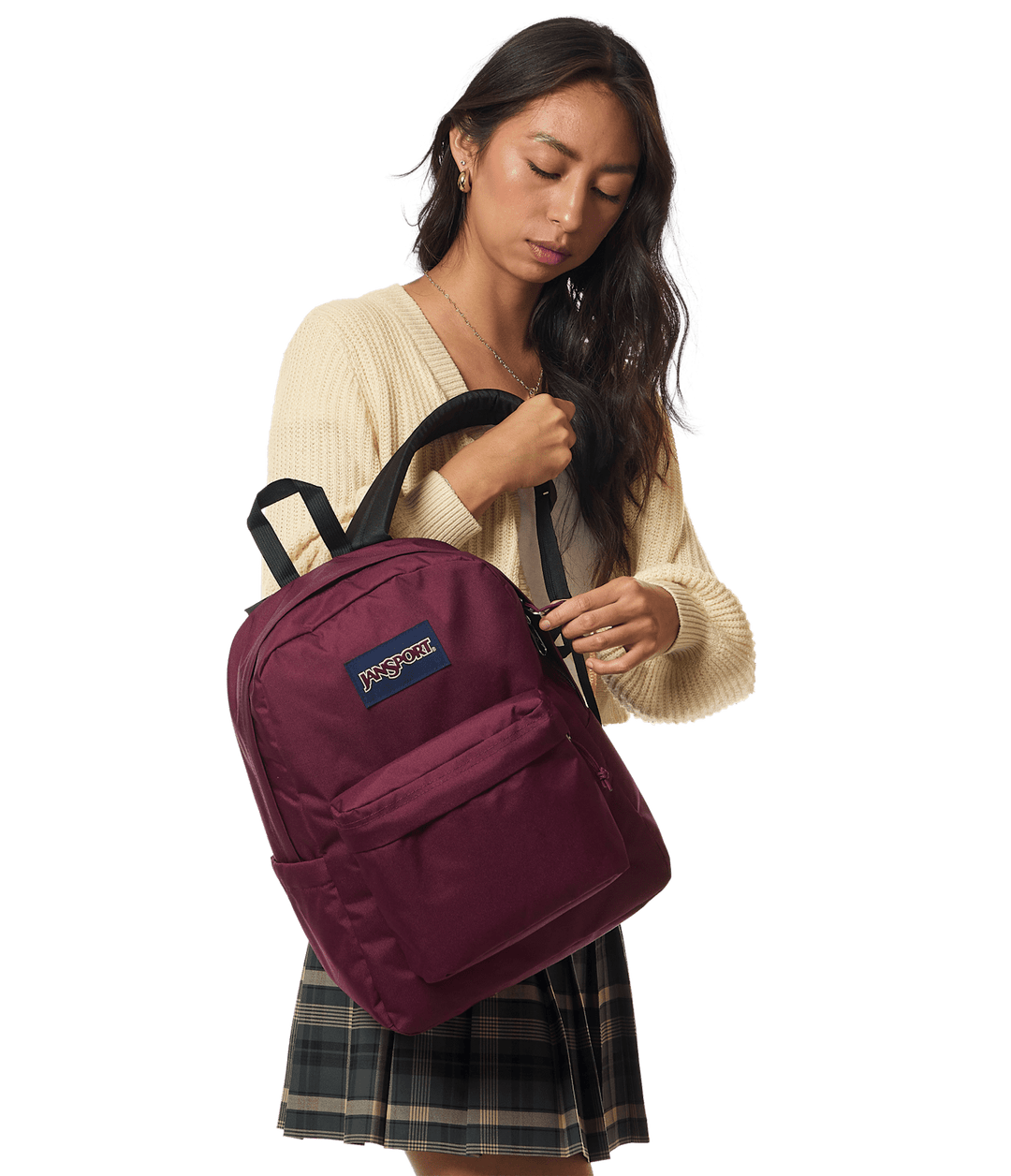 Jansport Beyond Pack Cherry Lacquer - Model