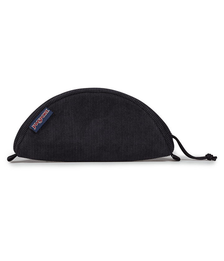 Jansport Luna Large Pouch Black Corduroy - Front