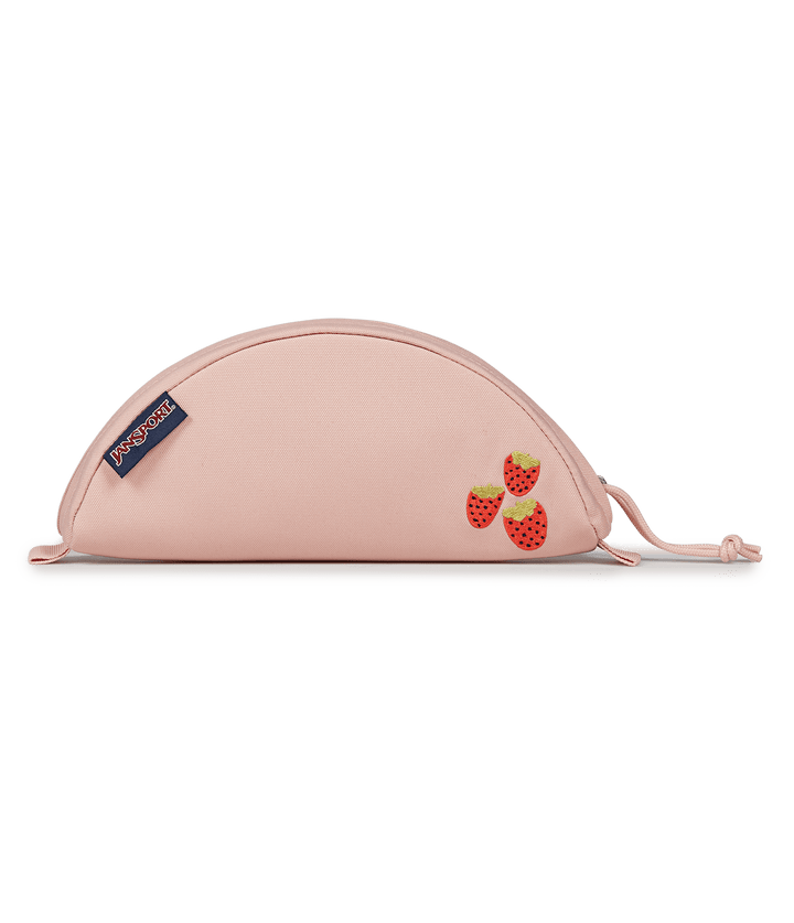 Jansport Luna Large Pouch Strawberry Embroidery - Front