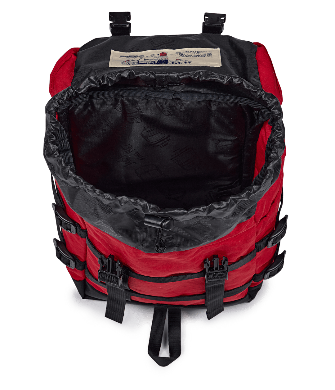 Jansport Mini Skip Pack Red Tape - Interior