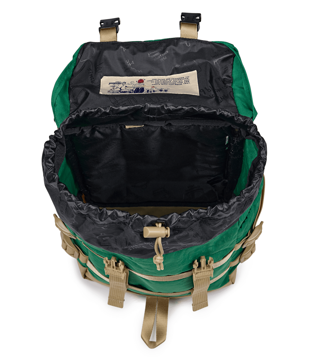 Jansport Mini Skip Pack Jelly Kelly - Interior