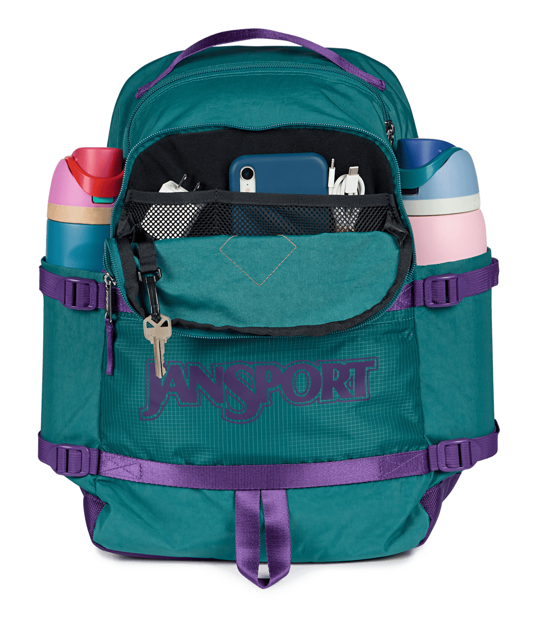 Jansport Small Seattle Pack Emerald Pool - Det3
