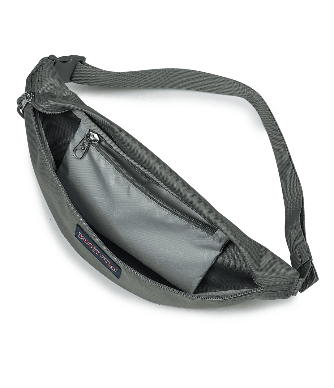 Jansport Swing Waistpack Graphite Grey - Interior