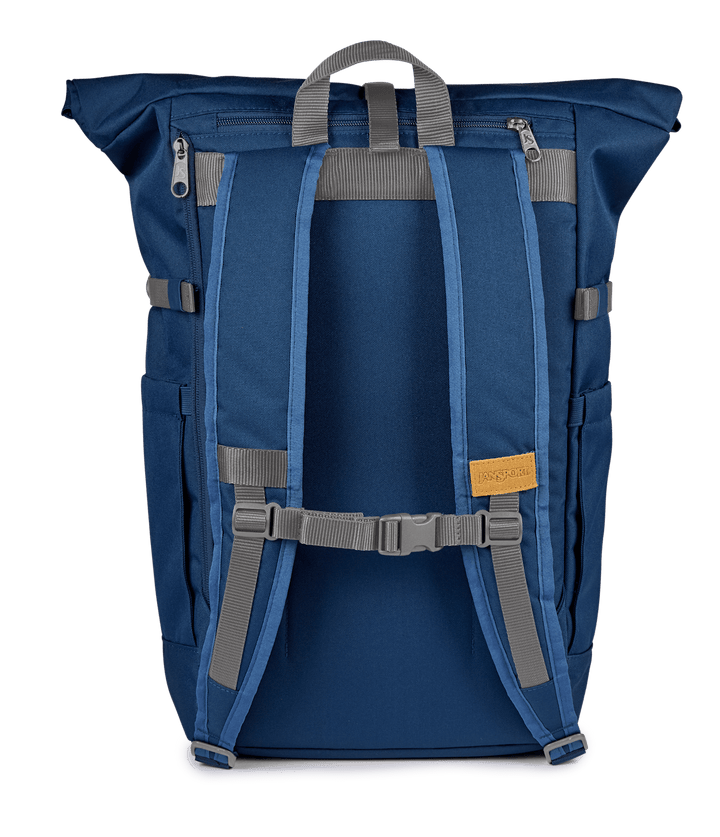 Jansport Hatchet Rolltop Navy - Back