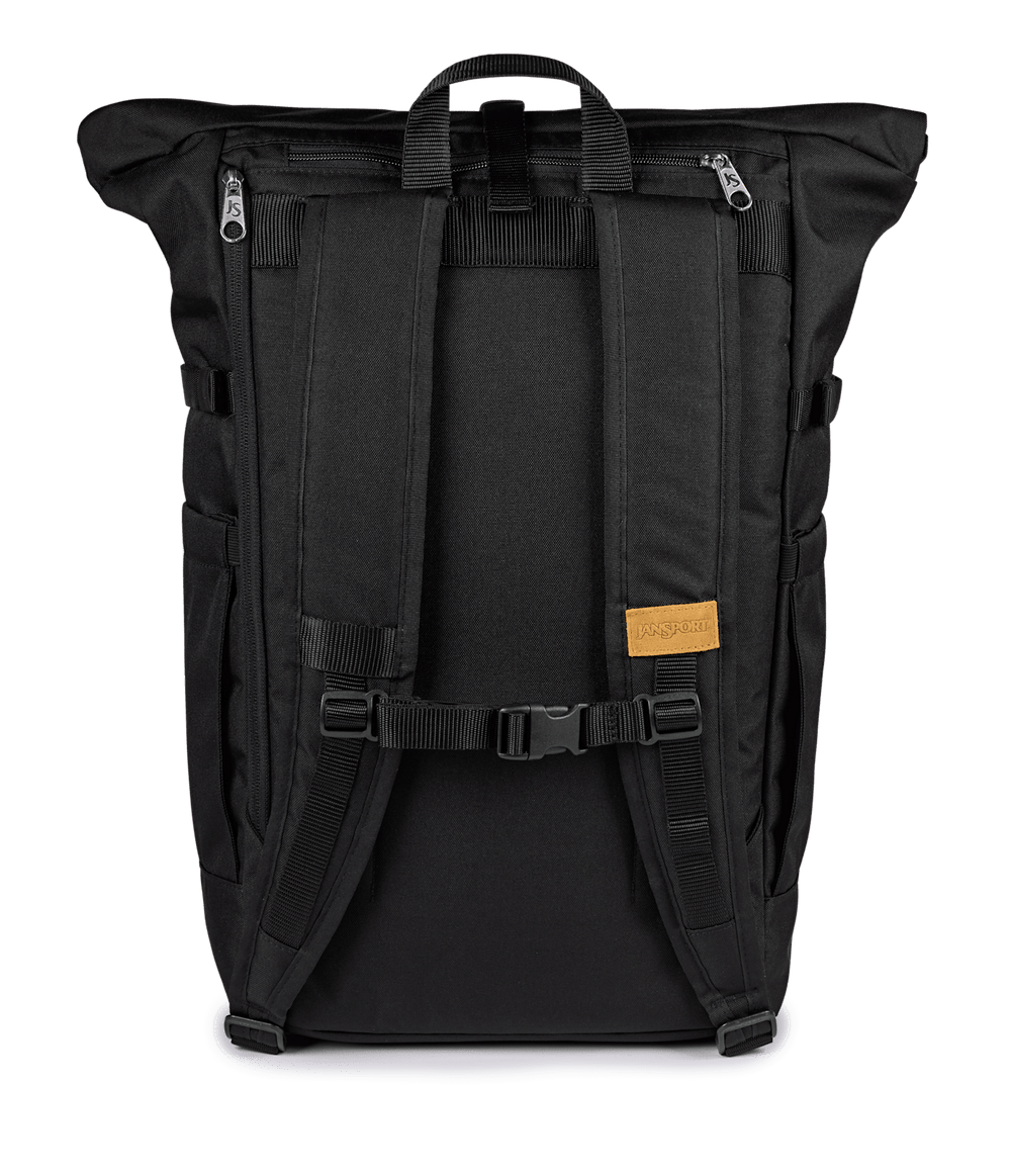 Jansport Hatchet Rolltop Black - Back