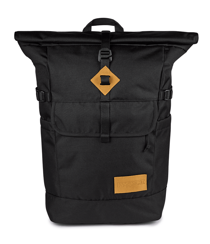 Jansport Hatchet Rolltop Black - Front