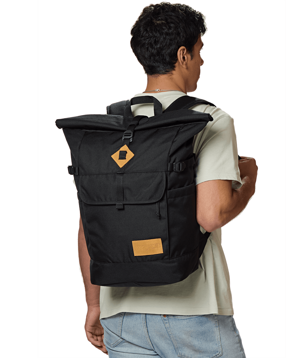 Jansport Hatchet Rolltop Black - Model