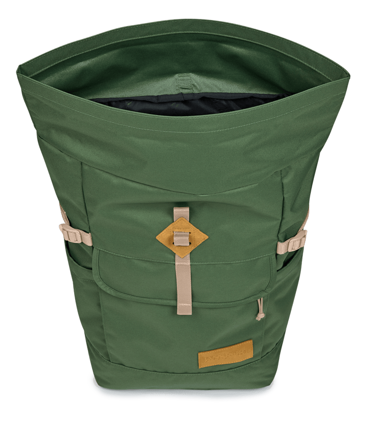 Jansport Hatchet Rolltop Cargo Green - Interior