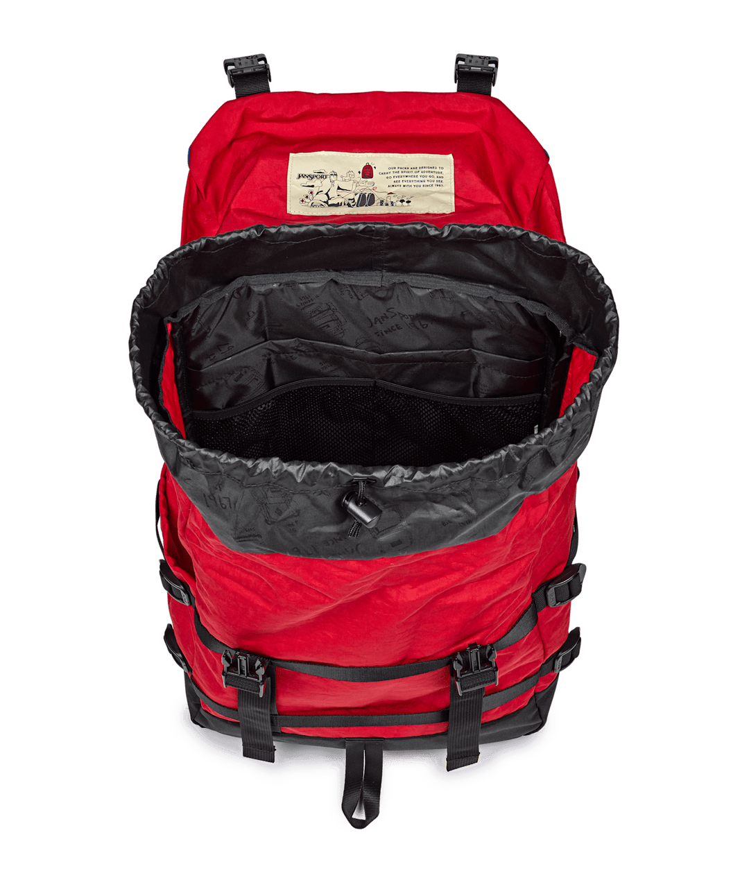 Jansport Skip Pack Red Tape - Interior