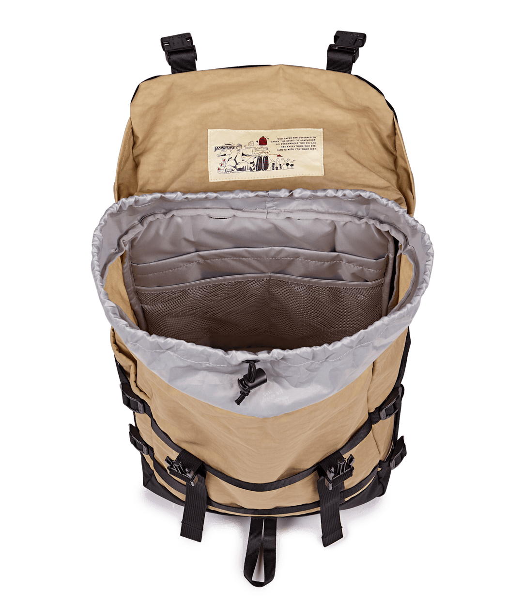 Jansport Skip Pack Travertine - Interior