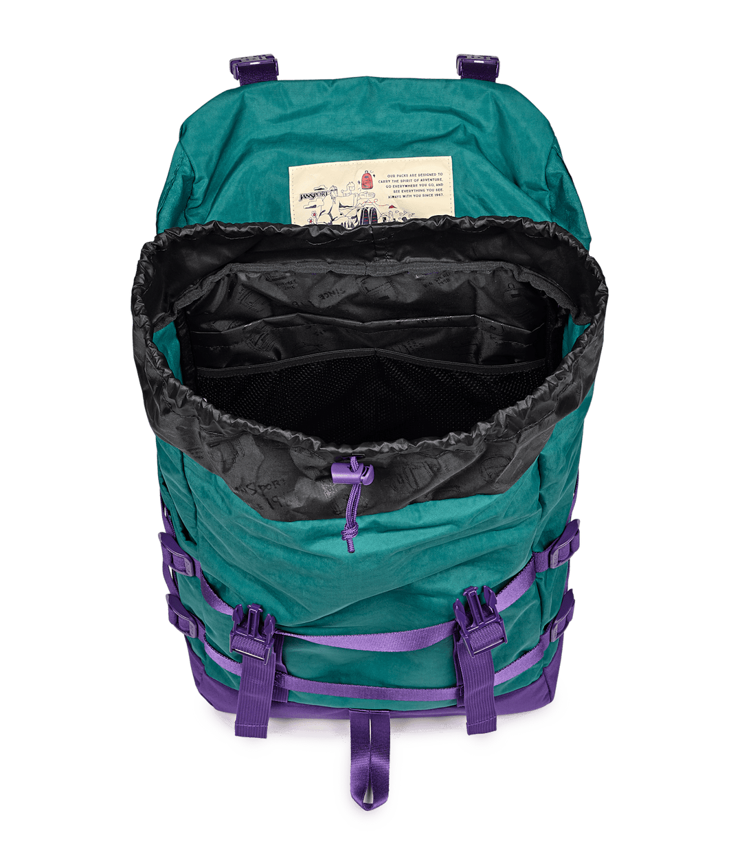 Jansport Skip Pack Emerald Pool - Interior