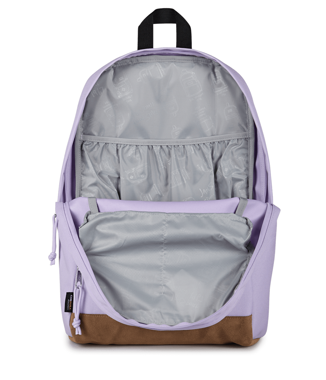Jansport Right Pack Sleek Pastel Lilac - Interior
