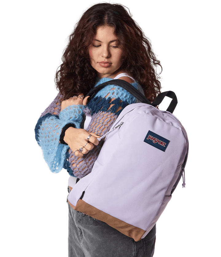 Jansport Right Pack Sleek Pastel Lilac - Model
