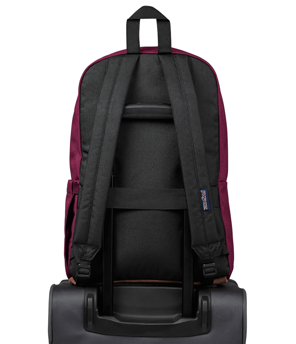 Jansport Right Pack Sleek Cherry Lacquer - Back